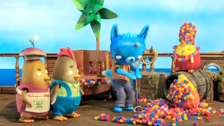 انیمیشن جزیره برگ ریزان - فصل 1 قسمت 7 - Loopy Straw Tumble Leaf Parade